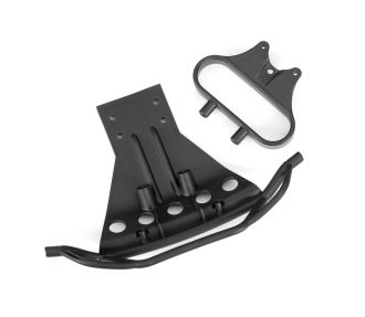 Slash 2WD Black Front LED Bumper with Mount