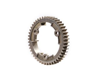 46-Tooth Wide-Face Steel Spur Gear (1.0 Mod)
