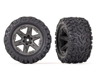 RXT 2.8" Gray Wheels & Talon EXT Tires (2)