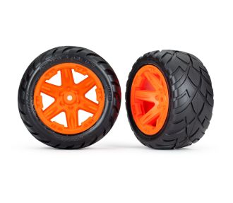RXT 2.8" Orange Wheels & Anaconda Tires (2)