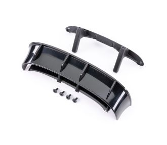 Ford Fiesta Black Rear Wing with Screws