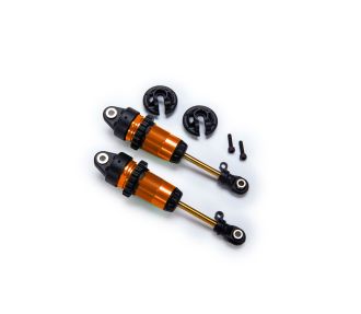 1/10 Orange Aluminum Long GTR Shocks (2)