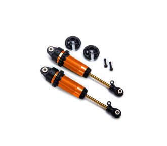 1/10 Orange Aluminum XX-Long GTR Shocks (2)