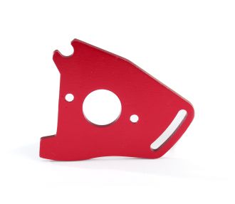 Red Aluminum Motor Plate