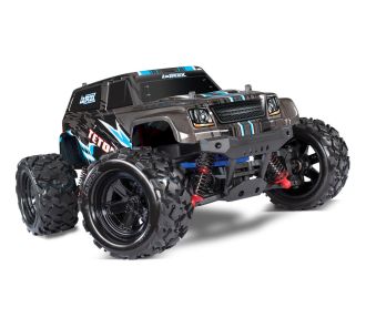 1/18 LaTrax Teton (76054-5) three-quarter view (black)