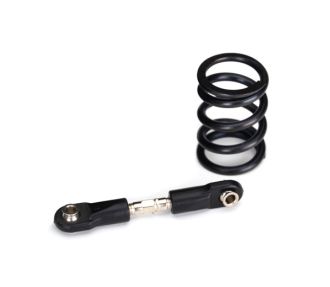 STEERING LINK, STEEL/ SERVO SAVER SPRING, HEAVY DU