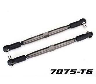 TUBES 157 mm Gray Aluminum Toe Links (2)