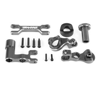 X-Series Gray Aluminum Steering Bellcrank Assembly