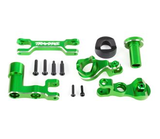 X-Series Green Aluminum Steering Bellcrank Assembly