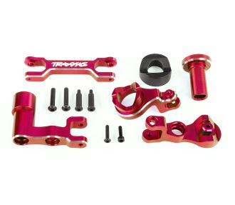 X-Series Red Aluminum Steering Bellcrank Assembly