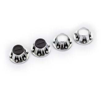 Chrome Wheel Center Caps (4)