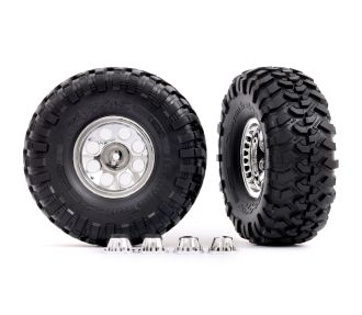 2.2" Chrome Mag Wheels w/ Canyon Trail Tires (2)