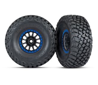 Method Black & Blue Race Wheels w/ BFG Tires (2)