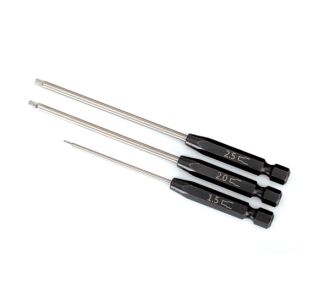 3-Piece Straight Hex Bit Set