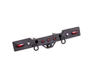 Black Chrome Rear Bumper with Lenses