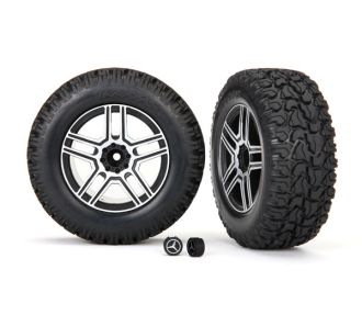 TRX-4 Mercedes-Benz G 500 2.6" Wheels & Tires (2)