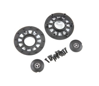 TRX-6 Mercedes-Benz Center Caps & Rings (2)