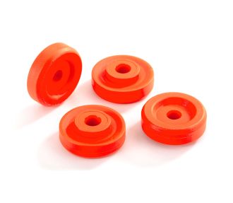 Orange Wheel Washers (4)