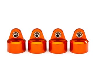 Orange Aluminum GT-Maxx Shock Caps (4)