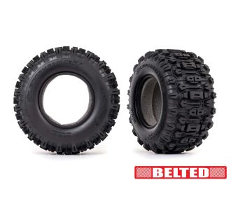 Sledgehammer Belted 2.8" Tires w/ Foam Inserts (2)