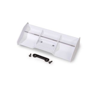 Low-Profile White Race Wing