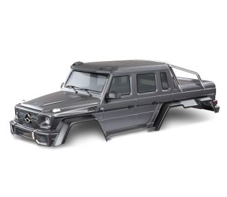 TRX-4 Mercedes-Benz G 63 AMG 6x6 Silver Clipless Body
