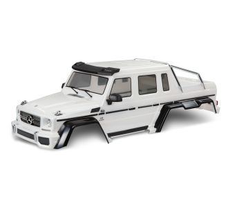 TRX-4 Mercedes-Benz G 63 AMG 6x6 White Clipless Body