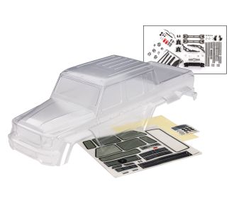 TRX-4 Mercedes-Benz G 63 AMG 6x6 Clear Clipless Body