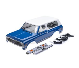 TRX-4 1972 Chevrolet Blazer Blue & White Clipless Body
