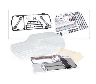 TRX-4 1972 Chevrolet Blazer Clear Clipless Body