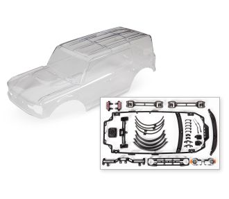 TRX-4 Ford Bronco Clear Body Kit