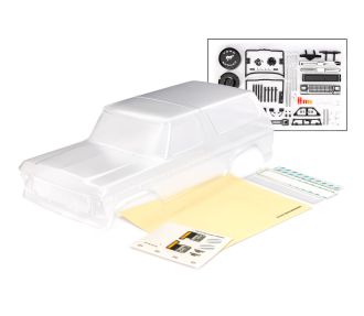 TRX-4 1979 Ford Bronco Clipless Clear Body Kit