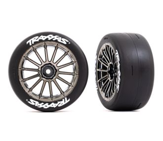 T&W Blk Chrm 2.0 Slick Rear