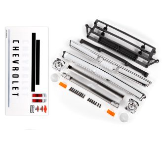 C10 Drag Slash Bright Chrome Body Accessories