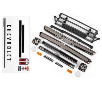 C10 Drag Slash Black Chrome Body Accessories