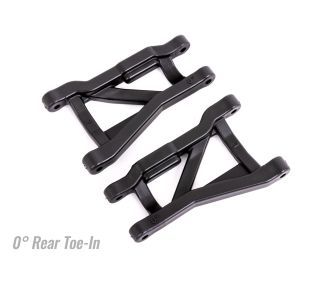 Black Rear HD Suspension Arms 0-Degree Toe Angle (2)