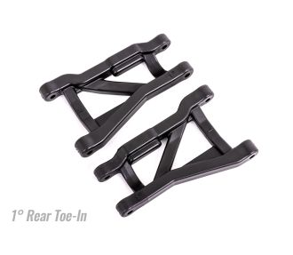 Black Rear HD Suspension Arms 1-Degree Toe Angle (2)