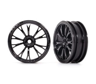 Gloss Black Weld Front Wheels (2)