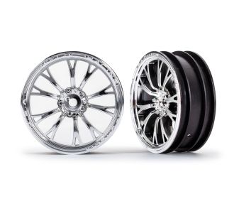 Weld Chrome Front Wheels (2)