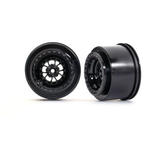 Weld Gloss Black Rear Wheels (2)