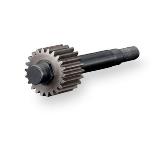 22-Tooth Steel Transmission Input Gear & Shaft