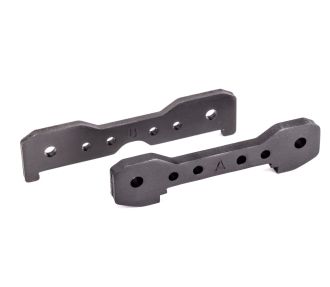 Gray 6061-T6 Aluminum Front Tie Bars (2)