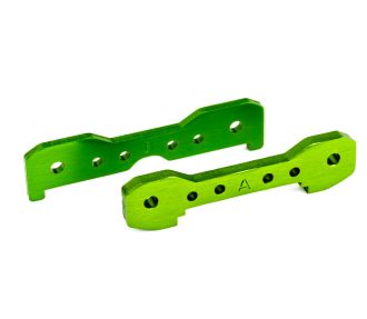 Green 6061-T6 Aluminum Front Tie Bars (2)