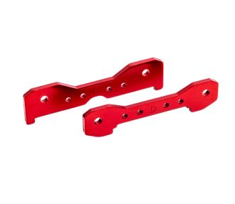 Red 6061-T6 Aluminum Rear Tie Bars (2)