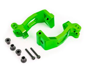 Green 6061-T6 Aluminum Caster Blocks