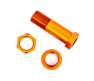 Orange Aluminum Servo Saver Post with Locknut
