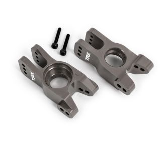 Gray Aluminum Stub Axle Carriers (L&R)