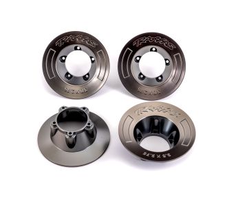 Satin Black Chrome Wheel Covers (4)