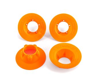 Orange Wheel Covers (4)