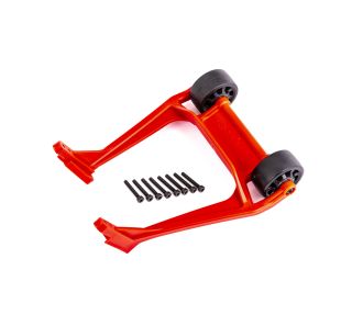 Assembled Red Wheelie Bar w/ Hardware